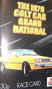 1979 Grand National race card front cover