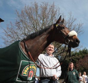 Donald McCain Jnr and Ballabriggs horse