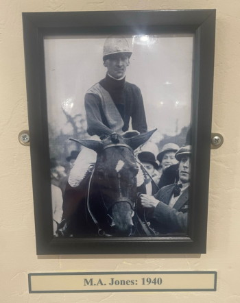 M A Jones 1940 jockey photo