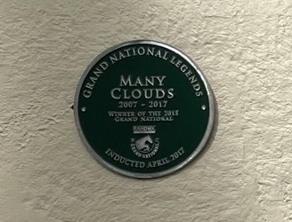 Many clouds plaque