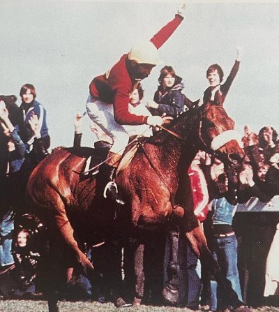Tommy Stack riding Red Rum