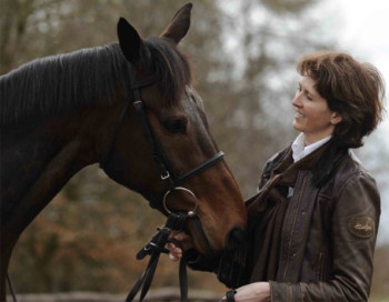 Venetia Willaims with a horse