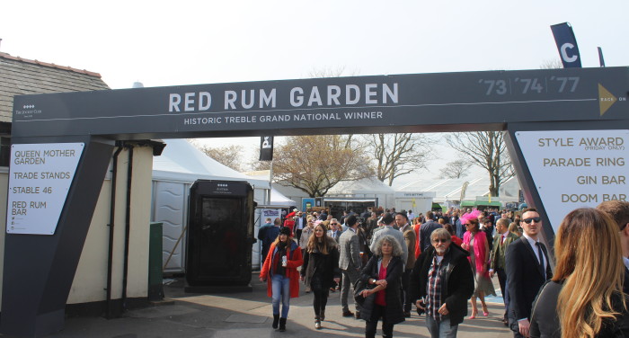 Red Rum garden modern day aintree racecourse