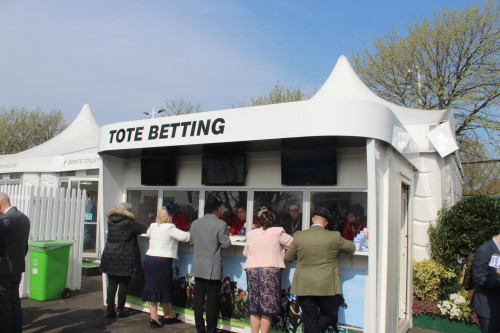 tote betting stand