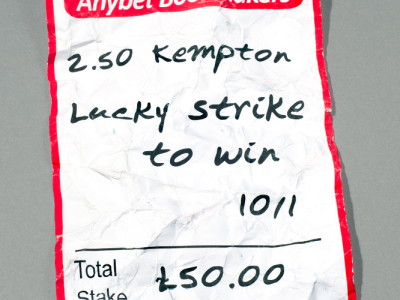 to win bet slip