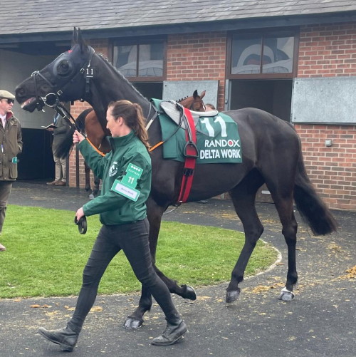 Delta Work GN 2024 in pre parade ring