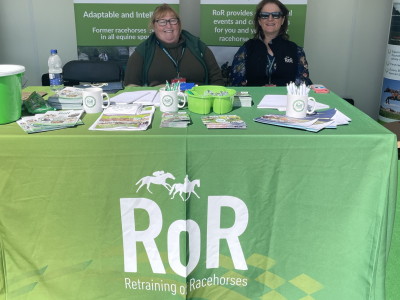 RoR information stand at Aintree 2022