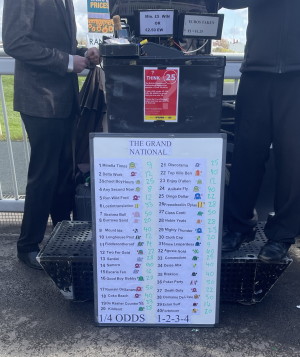 bookmakers list of runners at grand national 2022
