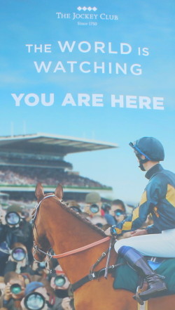 the world is watching aintree poster
