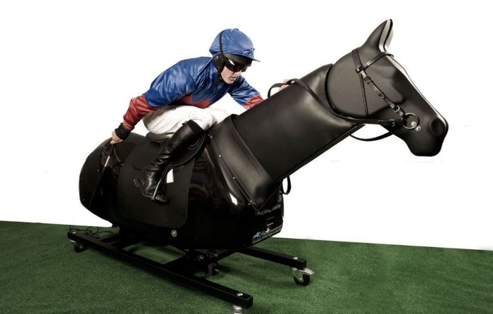 Jockey Training Horse