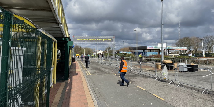 road closure Aintree 2022