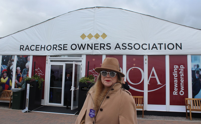 Racehorse Owners Association tent