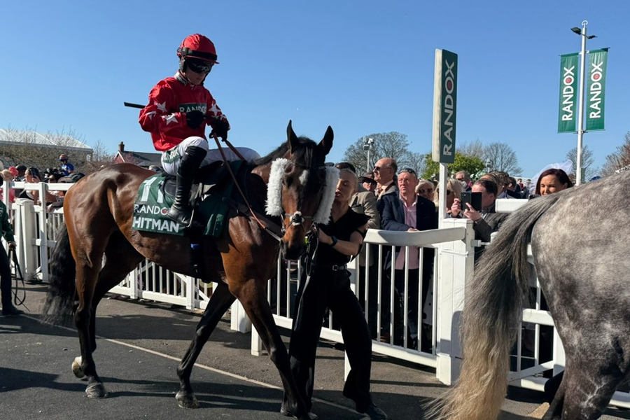 Freddie Gingell Riding Hitman