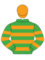 green orange hoops orange cap