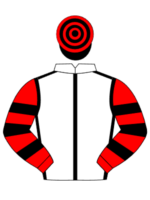 white black seams red sleeves black hoops black cap red hoops